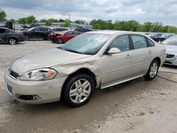 Chevrolet Impala lt salvage cars for sale: 2010 Chevrolet Impala LT