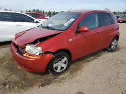 Salvage cars for sale from Copart Elgin, IL: 2006 Chevrolet Aveo Base