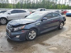 Salvage cars for sale at Harleyville, SC auction: 2015 KIA Optima Hybrid