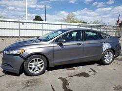 Salvage cars for sale at Littleton, CO auction: 2013 Ford Fusion SE