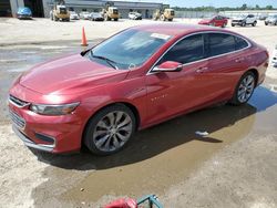 Salvage cars for sale from Copart Harleyville, SC: 2016 Chevrolet Malibu Premier