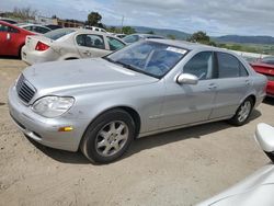 Salvage cars for sale at San Martin, CA auction: 2001 Mercedes-Benz S 430
