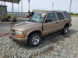 Salvage cars for sale at Tifton, GA auction: 2002 Chevrolet Blazer