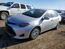Salvage cars for sale from Copart Brighton, CO: 2017 Toyota Corolla L