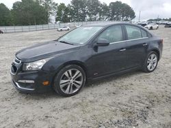 Salvage cars for sale from Copart Loganville, GA: 2015 Chevrolet Cruze LTZ