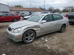 Salvage cars for sale from Copart Columbus, OH: 2001 Lexus GS 300