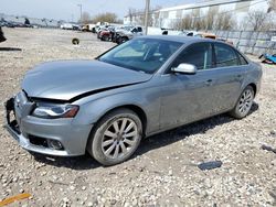 Salvage cars for sale from Copart Franklin, WI: 2010 Audi A4 Premium Plus