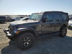Salvage cars for sale at Antelope, CA auction: 2018 Jeep Wrangler Unlimited Sport