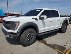 Salvage cars for sale at Grand Prairie, TX auction: 2022 Ford F150 Raptor