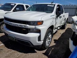 Chevrolet salvage cars for sale: 2019 Chevrolet Silverado C1500 Custom