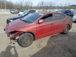 Salvage cars for sale at Marlboro, NY auction: 2018 Hyundai Elantra SEL