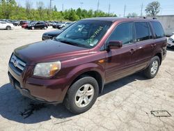 Honda Pilot salvage cars for sale: 2008 Honda Pilot VP