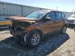 Salvage cars for sale at Dyer, IN auction: 2017 Ford Escape S