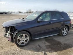 Mercedes-Benz salvage cars for sale: 2014 Mercedes-Benz ML 350 Bluetec