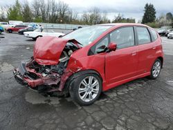 Salvage cars for sale at Portland, OR auction: 2011 Honda FIT Sport