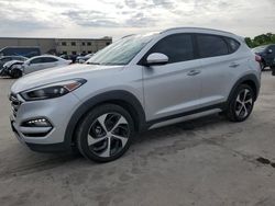 Salvage cars for sale at Wilmer, TX auction: 2017 Hyundai Tucson Limited