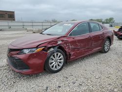 Vehiculos salvage en venta de Copart Kansas City, KS: 2018 Toyota Camry L