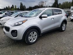 Salvage cars for sale from Copart Graham, WA: 2019 KIA Sportage LX