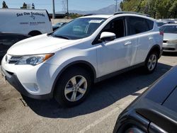 Salvage cars for sale from Copart Rancho Cucamonga, CA: 2015 Toyota Rav4 XLE