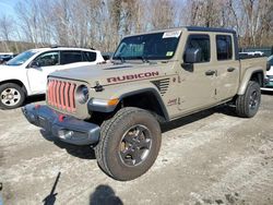 Salvage cars for sale from Copart Candia, NH: 2020 Jeep Gladiator Rubicon