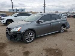 Salvage cars for sale at Colorado Springs, CO auction: 2015 Nissan Sentra S