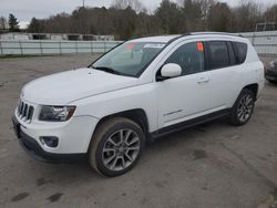 Salvage cars for sale at Assonet, MA auction: 2017 Jeep Compass Latitude