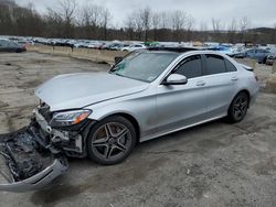 Mercedes-Benz salvage cars for sale: 2020 Mercedes-Benz C 300 4matic