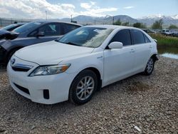 Salvage cars for sale at Magna, UT auction: 2010 Toyota Camry Hybrid