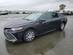 Salvage cars for sale from Copart Martinez, CA: 2022 Toyota Camry LE