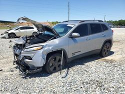 Vehiculos salvage en venta de Copart Tifton, GA: 2017 Jeep Cherokee Latitude