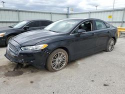 Salvage cars for sale at Dyer, IN auction: 2016 Ford Fusion SE