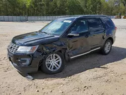 Ford salvage cars for sale: 2017 Ford Explorer XLT