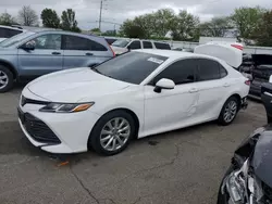 Salvage cars for sale from Copart Moraine, OH: 2018 Toyota Camry L