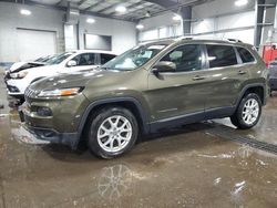 Vehiculos salvage en venta de Copart Ham Lake, MN: 2015 Jeep Cherokee Latitude