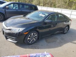 Salvage cars for sale from Copart Glassboro, NJ: 2017 Honda Civic EX