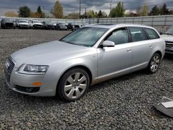 Salvage cars for sale from Copart Portland, OR: 2006 Audi A6 Avant Quattro