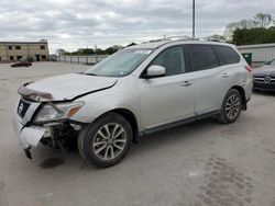 Salvage cars for sale from Copart Wilmer, TX: 2015 Nissan Pathfinder S