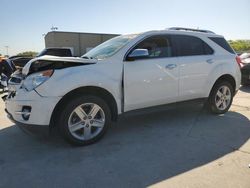 Salvage cars for sale at Wilmer, TX auction: 2015 Chevrolet Equinox LTZ