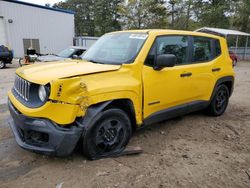 Salvage cars for sale at Austell, GA auction: 2016 Jeep Renegade Sport