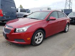 Salvage cars for sale at Hayward, CA auction: 2011 Chevrolet Cruze LT