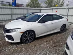 Salvage cars for sale from Copart Walton, KY: 2019 Honda Civic SI