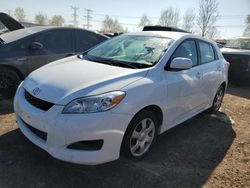 Salvage cars for sale at Elgin, IL auction: 2010 Toyota Corolla Matrix