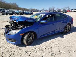 Salvage cars for sale at West Warren, MA auction: 2017 Honda Civic LX