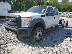 Salvage trucks for sale at Cartersville, GA auction: 2016 Ford F550 Super Duty