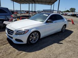 Salvage cars for sale from Copart San Diego, CA: 2015 Mercedes-Benz C300