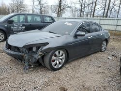 Salvage cars for sale at Central Square, NY auction: 2008 Honda Accord EXL