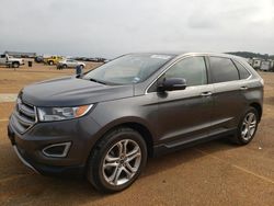Salvage cars for sale at Longview, TX auction: 2018 Ford Edge Titanium