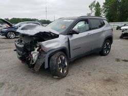 Salvage cars for sale from Copart Dunn, NC: 2018 Jeep Compass Trailhawk