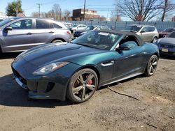Salvage cars for sale at New Britain, CT auction: 2014 Jaguar F-TYPE V8 S
