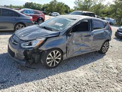 Salvage cars for sale at Houston, TX auction: 2015 Hyundai Accent GLS